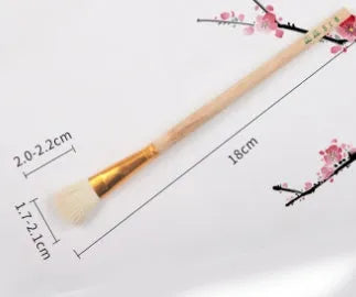 Wool brush painting pen with soft head for watercolour and oil painting with ceramic tracing