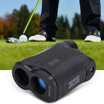 Versatile laser distance meter with German-engineered optics for precise outdoor measurements up to 600 meters