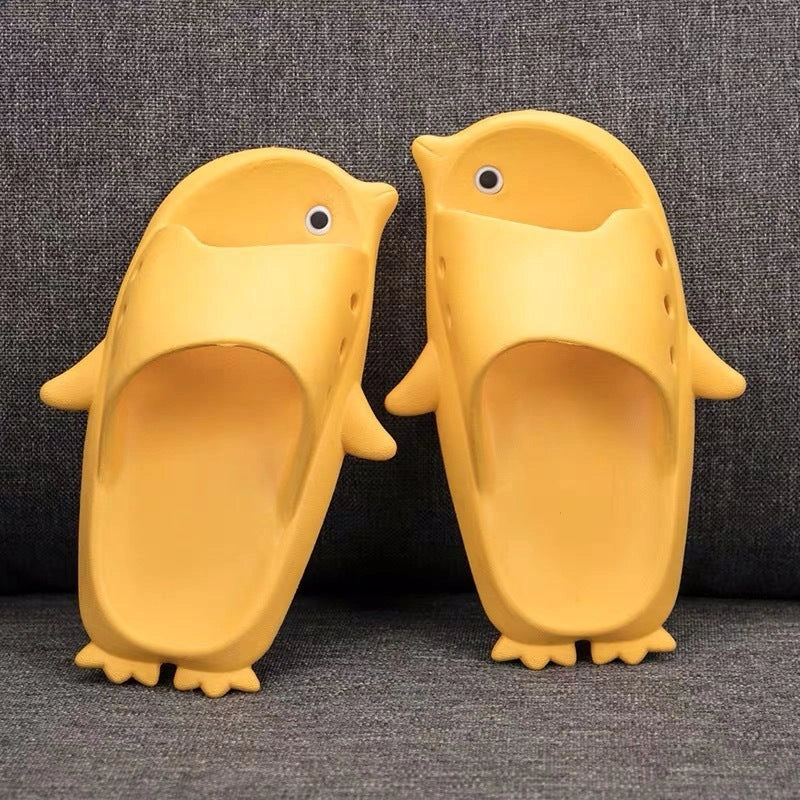 Children's penguin princess sandals with non-slip soles in multiple colours