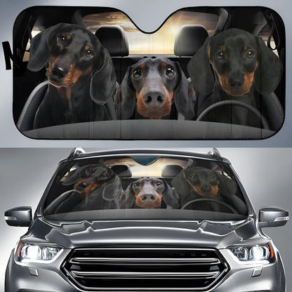 Car snow protection cover front gear with lanyard installation system for vehicle windshields