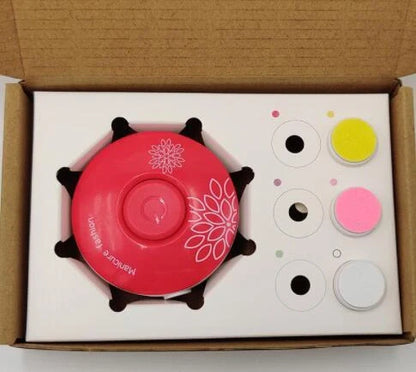 Baby Electric Nail Grinder with silent design and multiple grinding heads