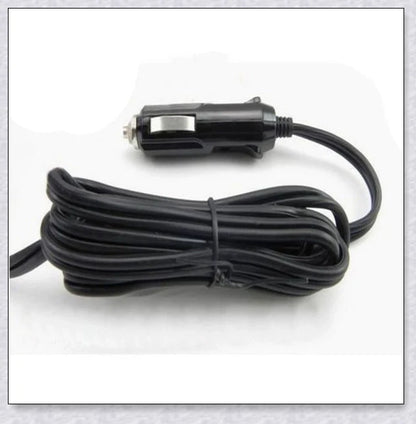 Powerful 12V plug-in car heater and defroster with flexible design and automatic safety features
