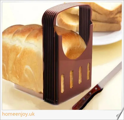 Adjustable Bread Slicer Machine for Homemade, Artisanal, and French Bread Cutting