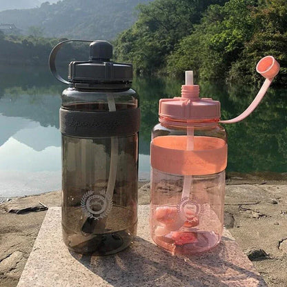 Premium plastic water bottle in various colours for outdoor hydration and adventures