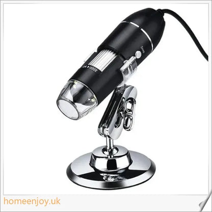A close-up view of the 3-in-1 USB Digital Microscope, showcasing its advanced features and sleek design.