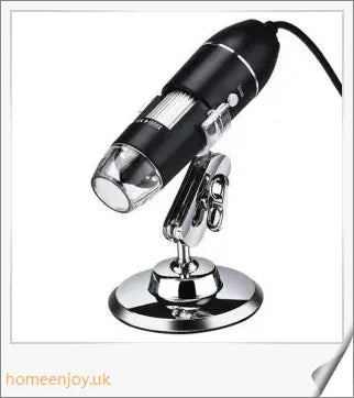 A close-up view of the 3-in-1 USB Digital Microscope, showcasing its advanced features and sleek design.