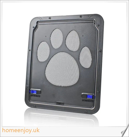 Controllable Access Pet Door with Sliding Lock Mechanism for Cats and Dogs