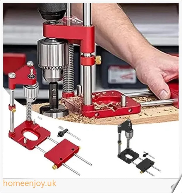 Drill Hole Locator – Durable alloy steel tool for precise vertical drilling in DIY projects