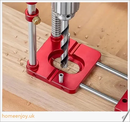 Drill Hole Locator – Durable alloy steel tool for precise vertical drilling in DIY projects