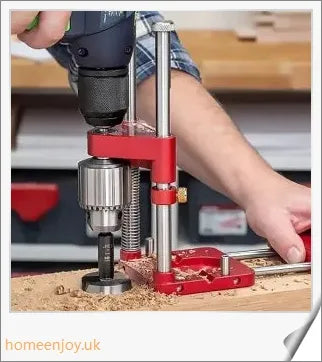 Drill Hole Locator – Durable alloy steel tool for precise vertical drilling in DIY projects