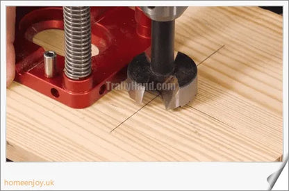 Drill Hole Locator – Durable alloy steel tool for precise vertical drilling in DIY projects