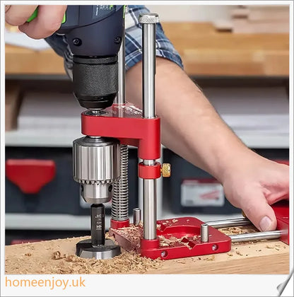 Drill Hole Locator – Durable alloy steel tool for precise vertical drilling in DIY projects