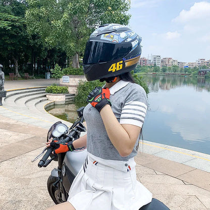 ABS motorcycle helmet for electric car and motorbike commuting in grey and yellow colour options