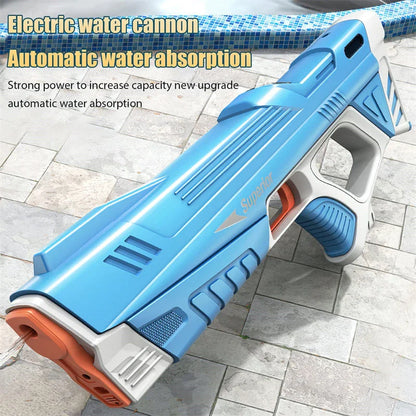 Rechargeable Automatic Water Blaster - Powerful motorized water gun for epic summer water fights and outdoor adventures