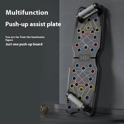 ABS push up support plate fitness equipment for pectoral, shoulder and back muscle training