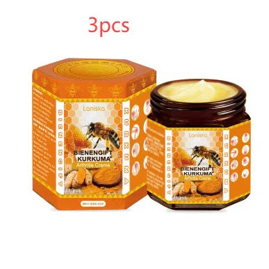 30g tube of turmeric joint soothing cream with bee venom and botanical extracts