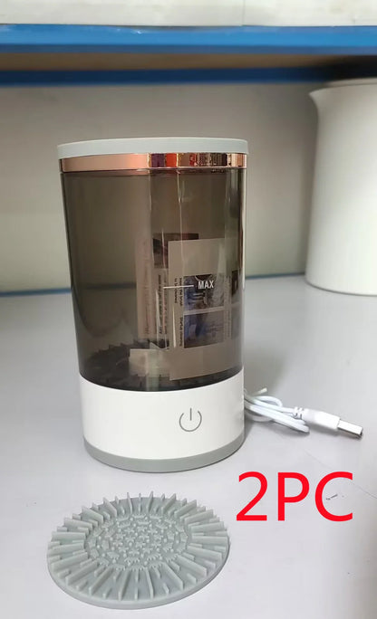 Automatic Makeup Brush Cleaner with USB Charging - Effortlessly clean your makeup brushes for flawless application