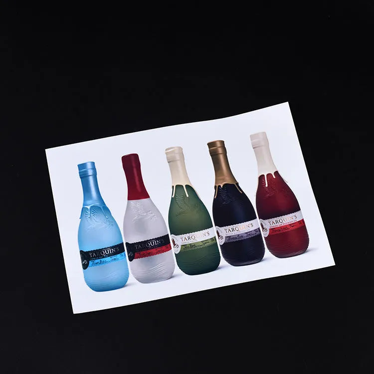Matte black PVC self-adhesive printing label sheets in A4 and A3 with fine sand and coarse sand finishes
