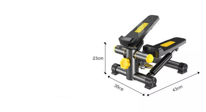 Golden hydraulic mini stepper for home fitness with silent operation