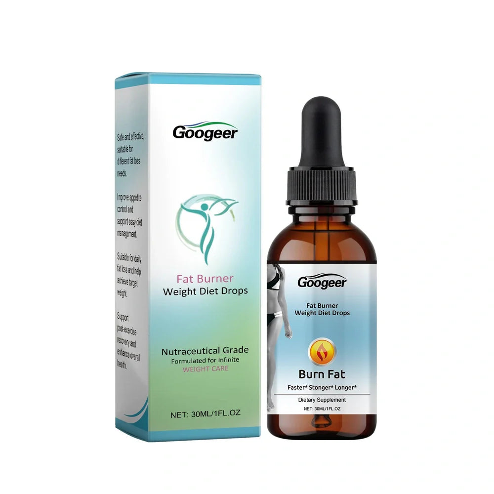 Googeer 30ml essential oil body treatment bottle with dropper for measured application