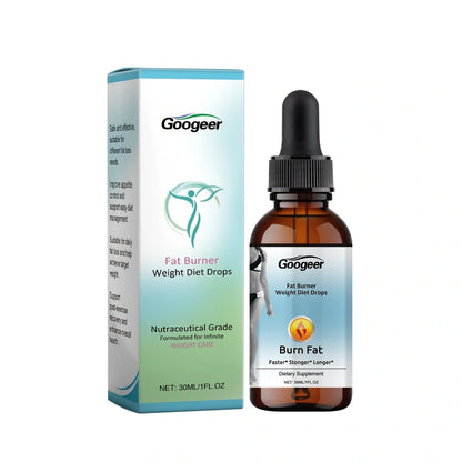 Googeer 30ml essential oil body treatment bottle with dropper for measured application