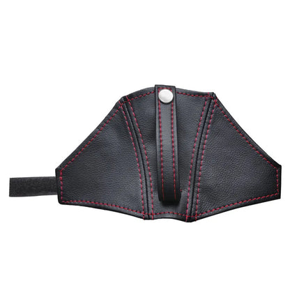 Genuine leather racing seat belt cover for bucket seats in multiple colour options
