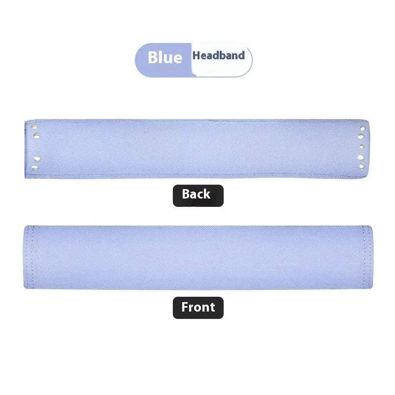 Single mesh earphone sleeve earmuff cover for G435 headset in black, blue, rose red or purple
