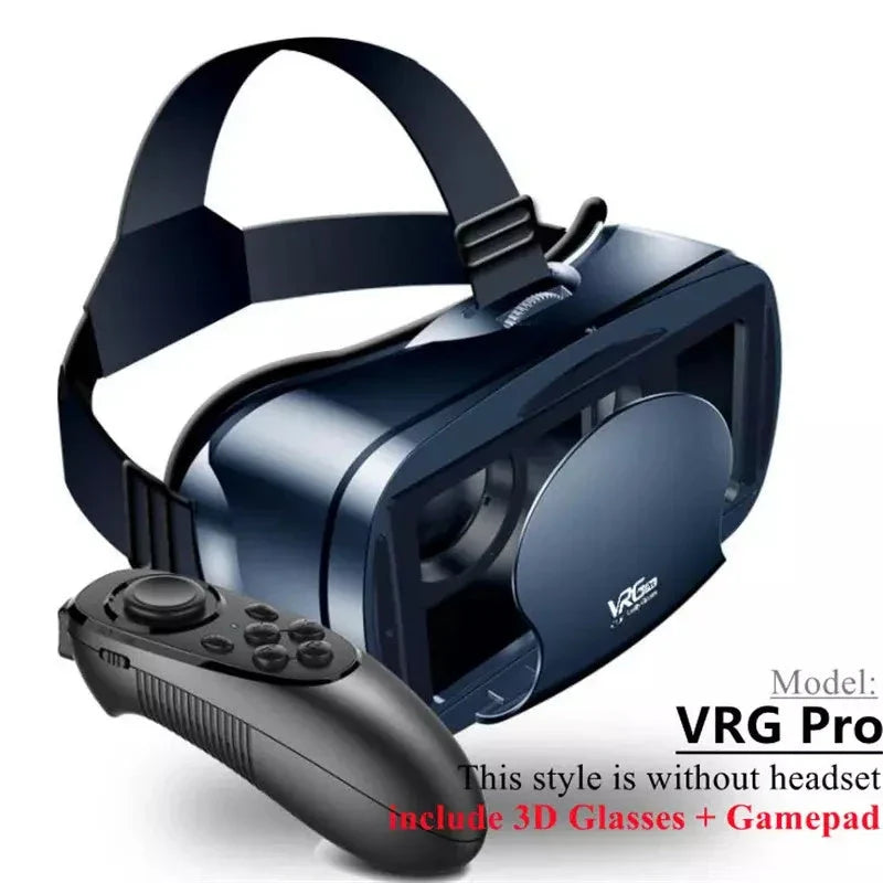 Premium Virtual Reality Headset with Adjustable Optics for Immersive Entertainment on Smartphones