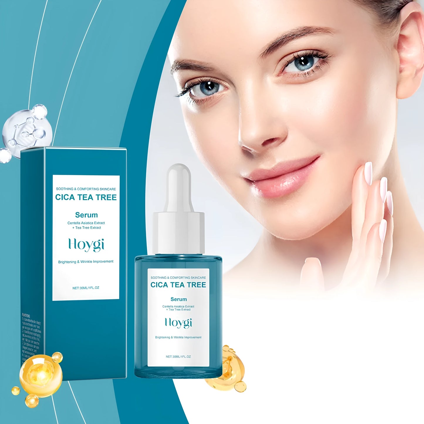 Centella Asiatica Firming Care Solution 30ml nursing solution in clear packaging