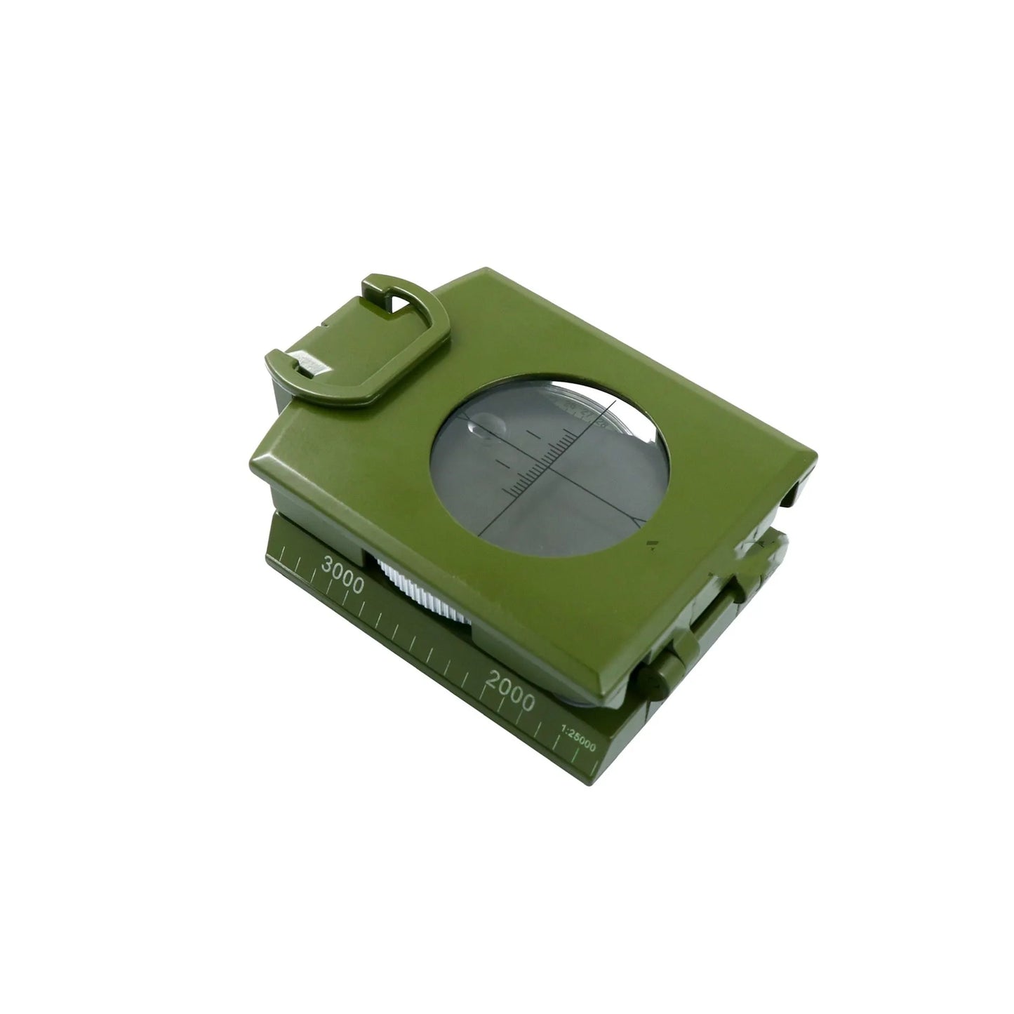 K4074 high-precision metal professional outdoor compass with hanging rope and compact dimensions