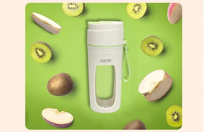 Premium portable USB-rechargeable blender for making smoothies, shakes, and juices on the go