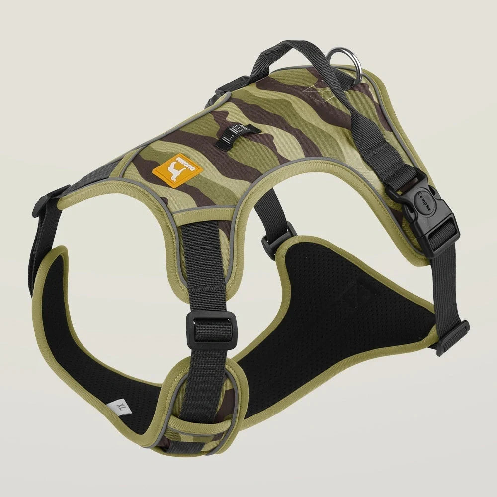 Reflective Dog Commuter Lead with Chest and Back Straps in various colours