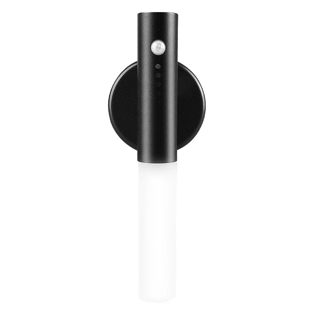 Versatile USB-powered magnetic night light with motion sensor for illuminating hallways, closets, and cabinets