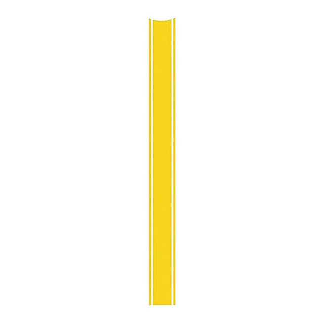 Motorcycle reflective pinstripe sticker in black, red, silver, and yellow options, 50 cm long