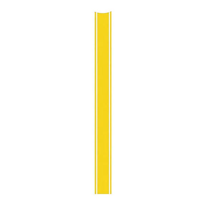 Motorcycle reflective pinstripe sticker in black, red, silver, and yellow options, 50 cm long
