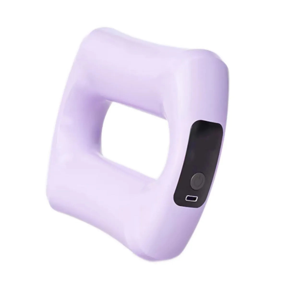 Blue, pink and purple silent USB rechargeable fascia massager with timer function