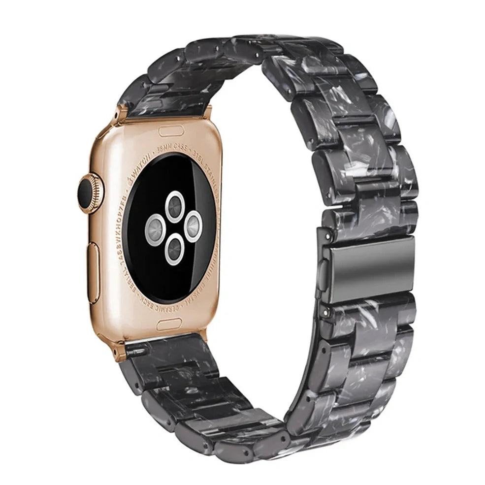 Apple Resin Slim Watch Band in multiple colours showing lightweight 35g construction and compatibility with Apple Watch