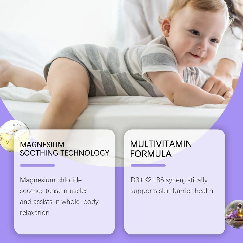 114g tube of children's magnesium cream with vitamins D3 and K2 for topical application