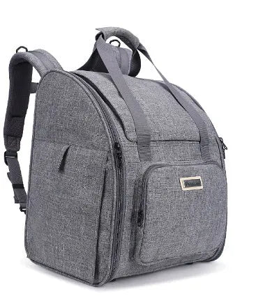 Medium-hard pet carrier backpack for small dogs and cats up to 10kg with aluminium buckles