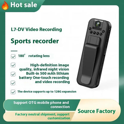 L7 model outdoor security camera with infrared night vision and wifi connectivity