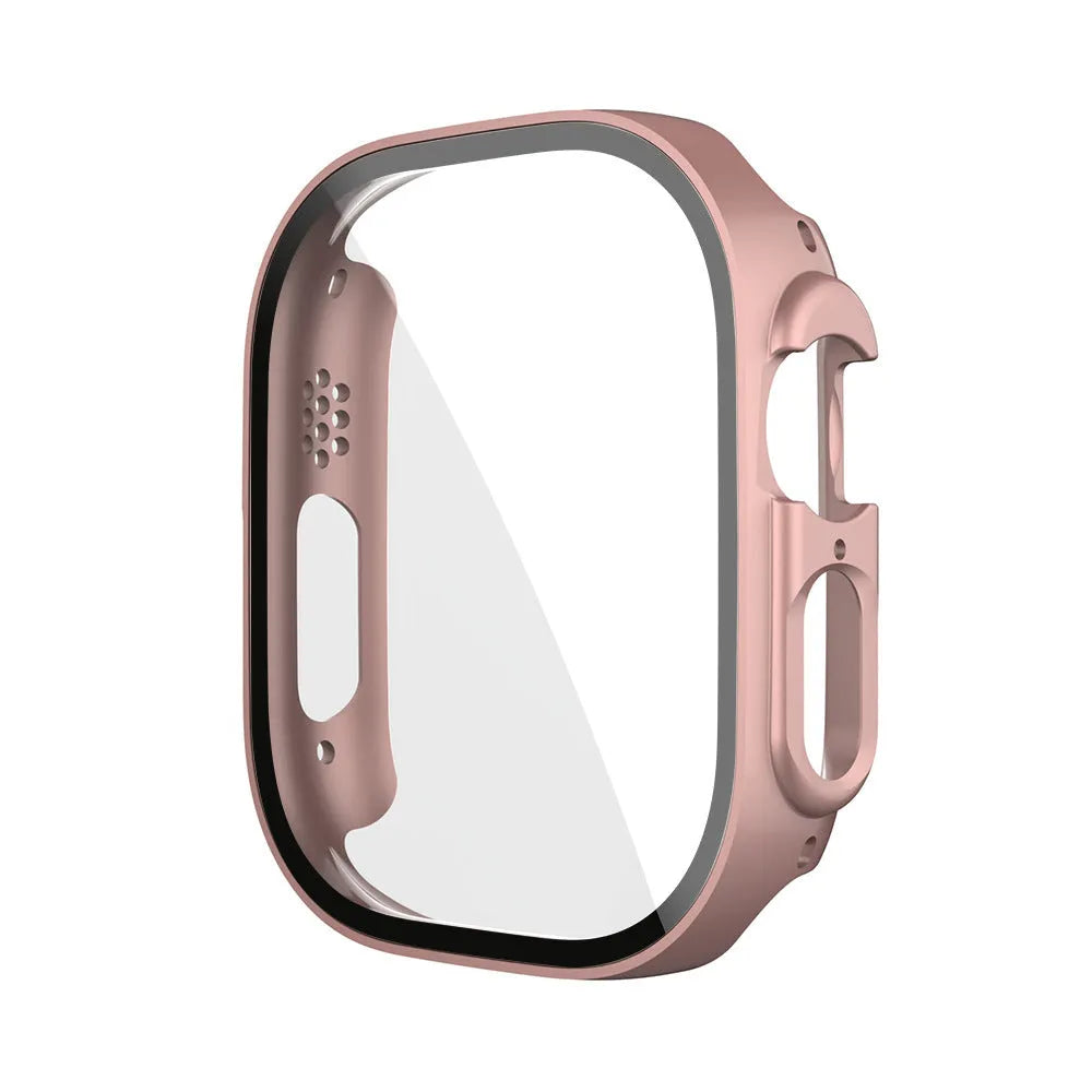 PC Tempered Film protective case for Apple Watch in various colours and sizes.