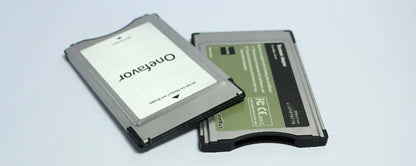 SD to PCMCIA adapter card with 32GB memory for Mercedes-Benz vehicles, stainless steel housing