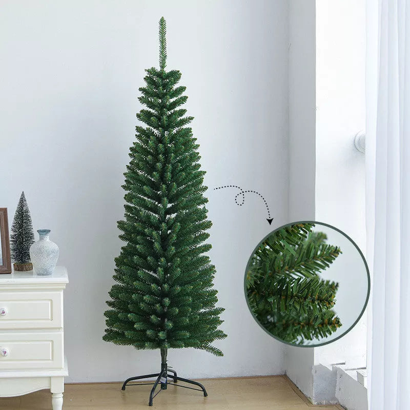 1.2 m green PVC Christmas tree for easy holiday decorating
