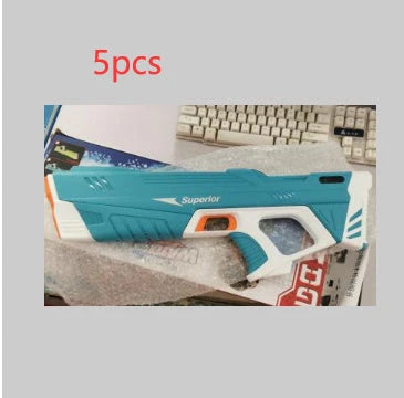 Rechargeable Automatic Water Blaster - Powerful motorized water gun for epic summer water fights and outdoor adventures