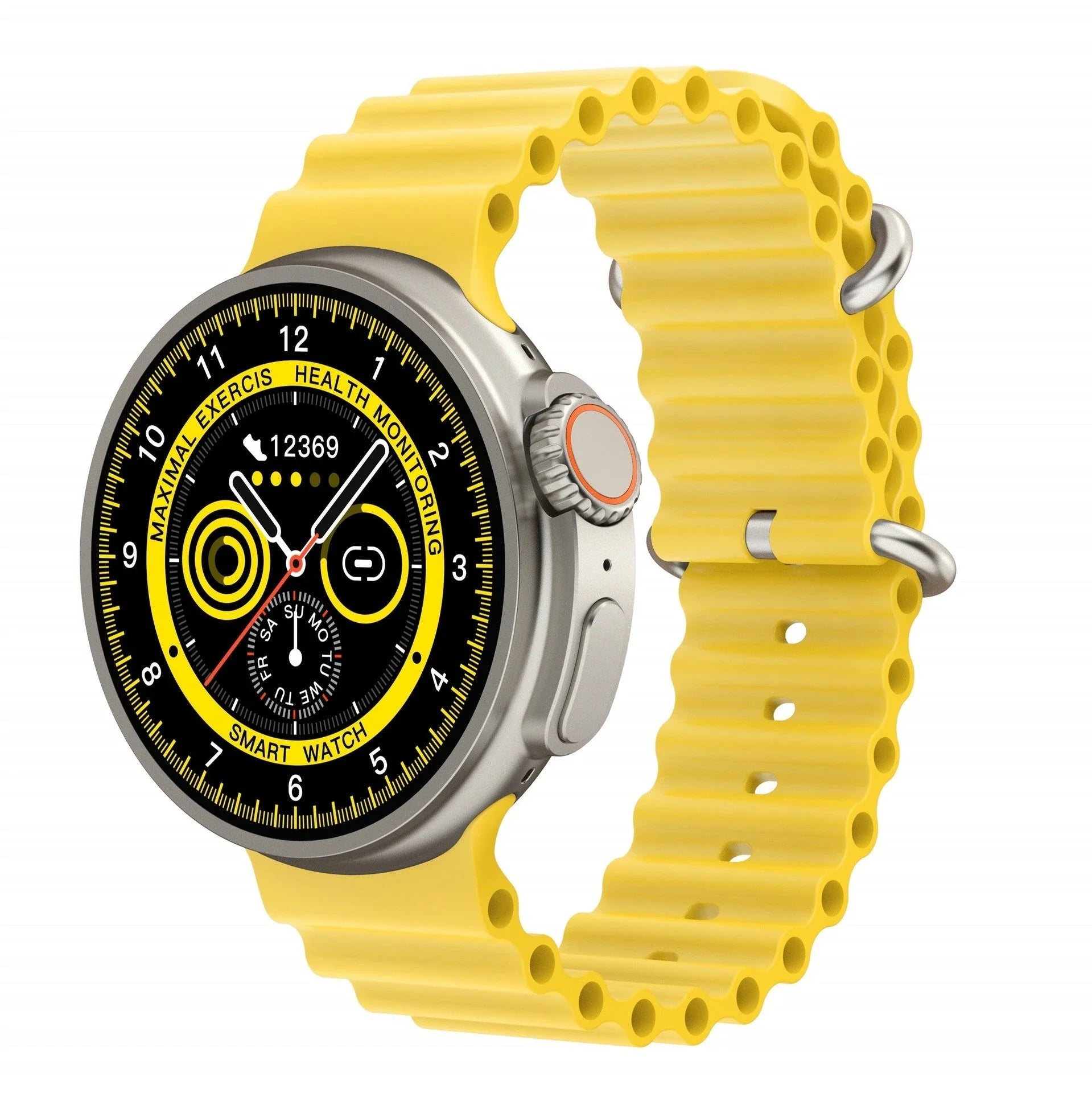 K9 Smartwatch with 1.39-inch round display, wireless charging, Alipay, NFC, and health monitoring features