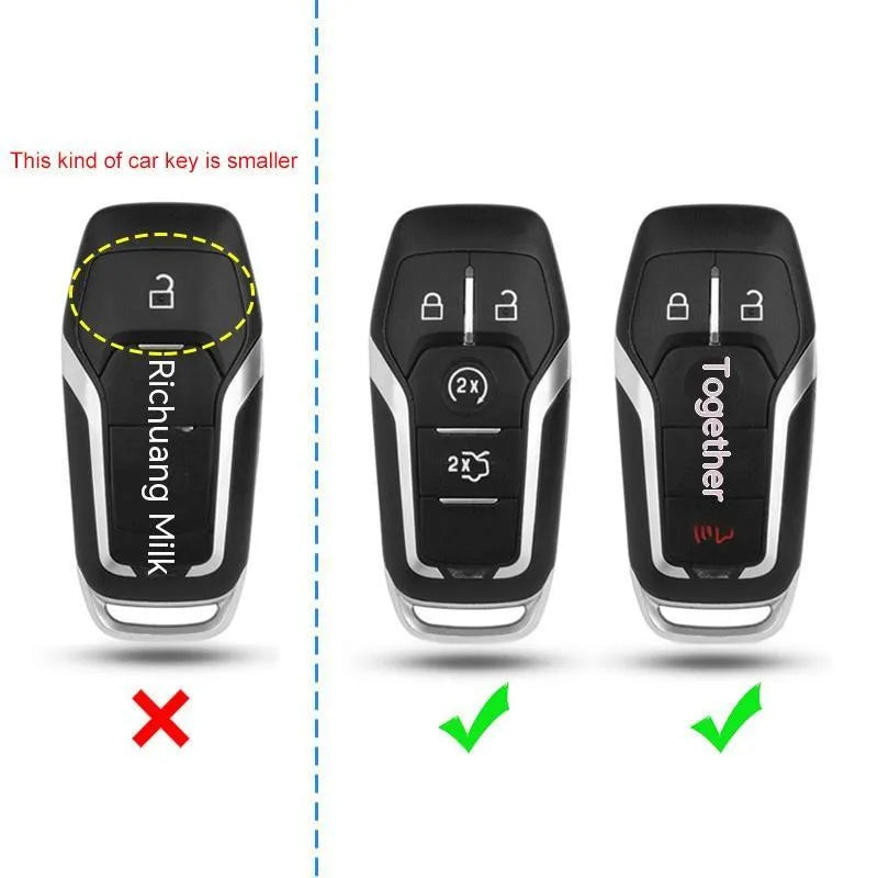 Plastic protective shell for car key remote control with single shell design