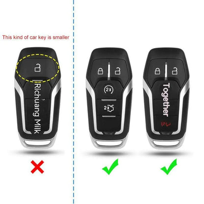 Plastic protective shell for car key remote control with single shell design