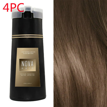 A versatile hair colouring shampoo that covers grey hair and provides long-lasting, vibrant colour in a range of natural-looking shades.