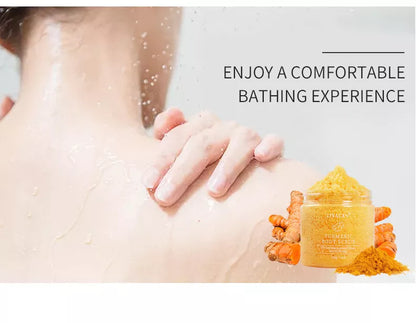 Turmeric Facial Scrub 220g for softening cutin and revitalising skin