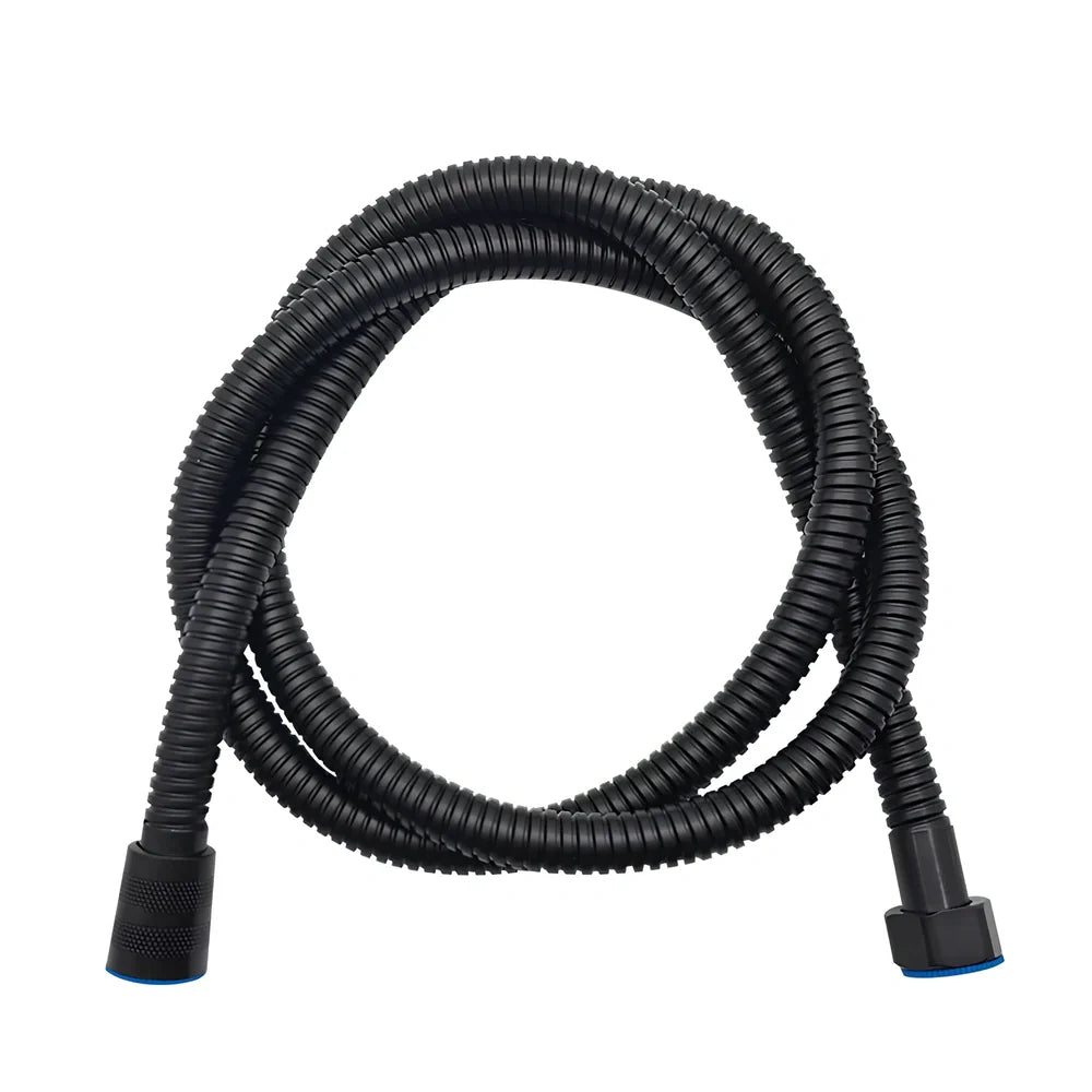 Water saving shower head with 1.5m stainless hose and built-in filter for rain function